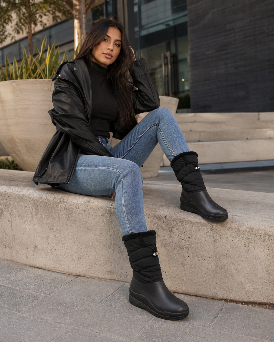 BOTA URBANA Caña Baja Negro x Negro — vista 3