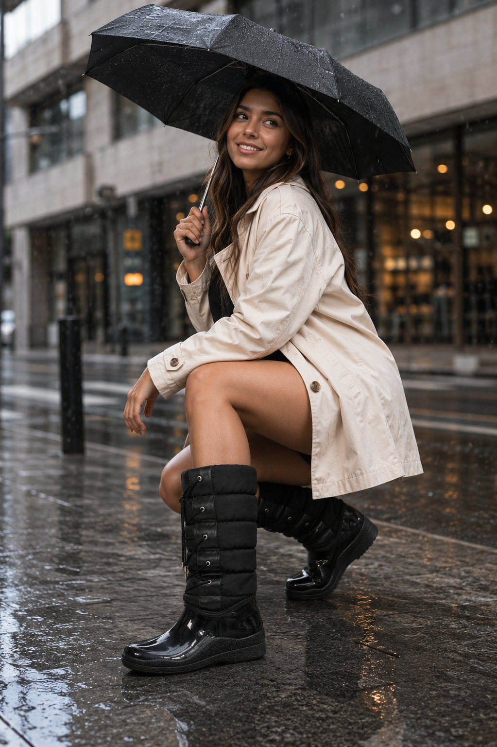 BOTA URBANA Caña Alta Negro — vista 3